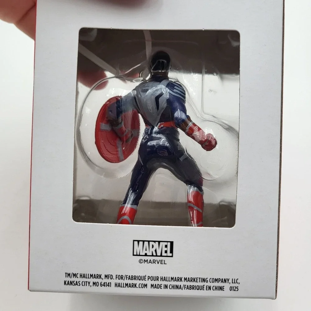 Hallmark Marvel Captain America Brave New World Christmas Ornament 2025